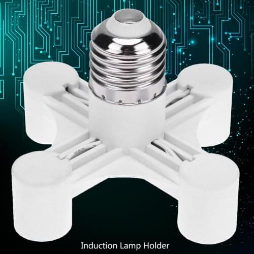 E27 to E14 Bulb Head Lamp Holder Lamp Base For Light Bulb Socket Adapter Splitter Converter Screw Induction Holder Lamp