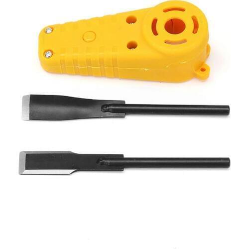 Professional Wood Carving Chisel Set Changed Angle Grinder Into Power Chisel Woodworking Tool