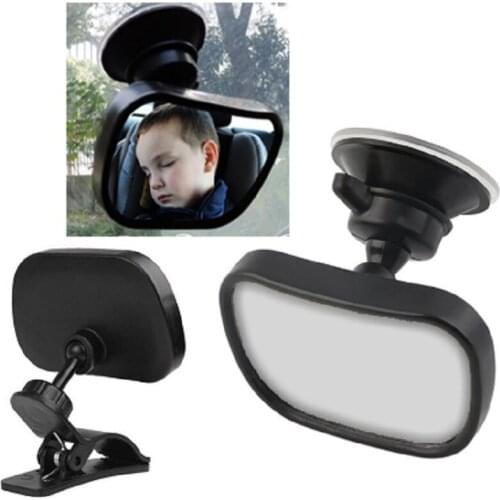 Adjustable Baby Kids Car Mirror Back Seat Safety View Mirror With Clip Sucker