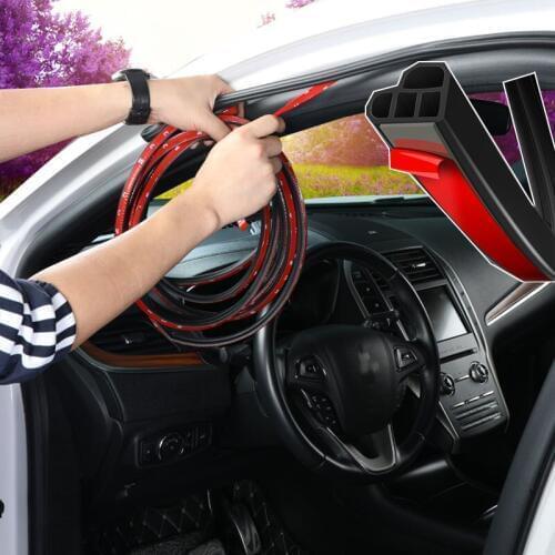 Auto Door Rubber Car Seal Strip Sealer L-type Cars Trunk Edge Seals Strips Sealing Adhesive Stickers Soundproofing Weatherstrip