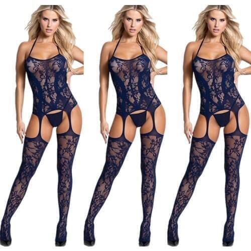 Sexy Open Crotch transparent tights womens bodysuit fashion tights sheer erotic Lingerie pantyhose stockings 152