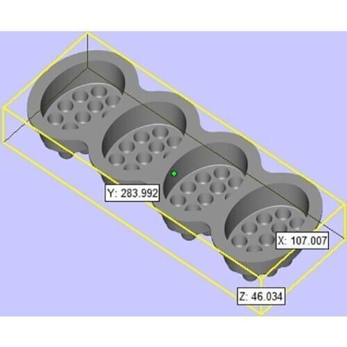 Cavity Silicone Mold For Making Soaps 3D Plain Soap Mold Rectangle DIY Handmade Soap Form Tray Mould