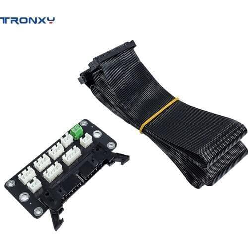 Tronxy 3D Printer Parts Adapter Board with 82cm 30Pin Cable Compatible with XY-2 Pro/X5SA Series 3D Printer