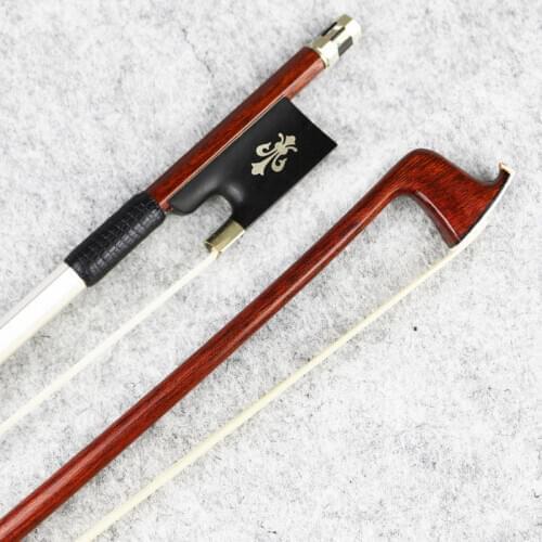 High quality! 4/4 Size Carbon Fiber Violin Bow Pernambuco Skin,Great Performance