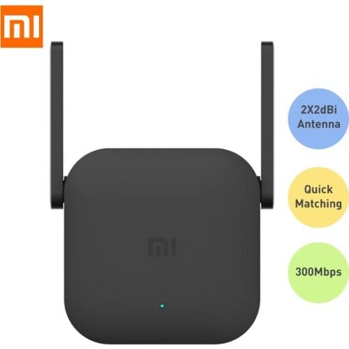 Xiaomi Wifi Amplifier Pro Router 300M 2.4G Repeater Network Expander Range Extender Roteader Mi Wireless Router Wi-fi