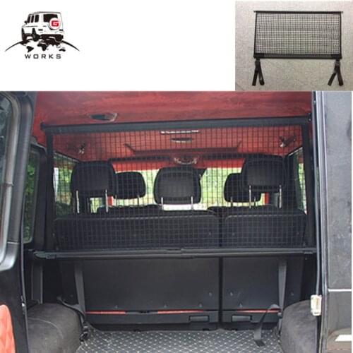 G wagen W463 G63 safty net fit for G class w463 G350 G400 G500 G55 G63 G65 reserve box grid