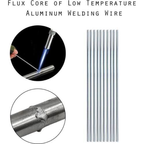 200pcs/lot Aluminium Flux Cored Weld Wire Easy Melt Welding Rods for Aluminum Welding Soldering No Need Solder Powder
