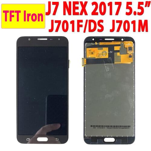 5.5" Iron J701 LCD Display For Samsung Galaxy J7 Neo J701 J701F J701M J701MT LCD Display Touch Screen Digitizer Sensor Assembly