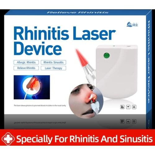 Pulse Laser Rhinitis Sinusitis Cure Device Nose Cure Therapy Device Relief Nasal Allergic Body Nose Massager
