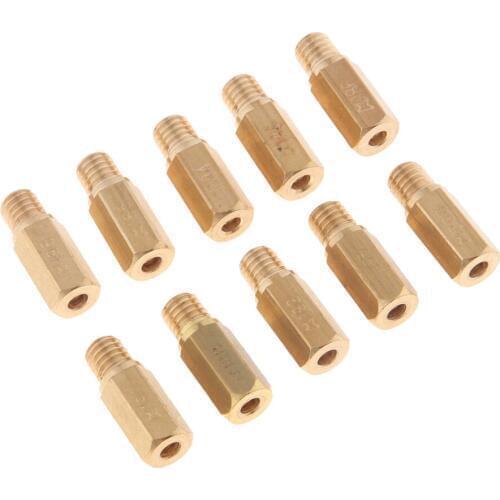 Carburetor Main Jet Kit For PWK FCR OKO KOSO 10 Sizes: 185-200