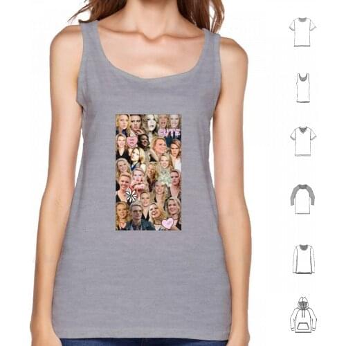Kate Mckinnon Collage Tank tops vest sleeveless Kate Mckinnon Jillian Holtzmann Holtzmann Holtzbert Snl Saturday