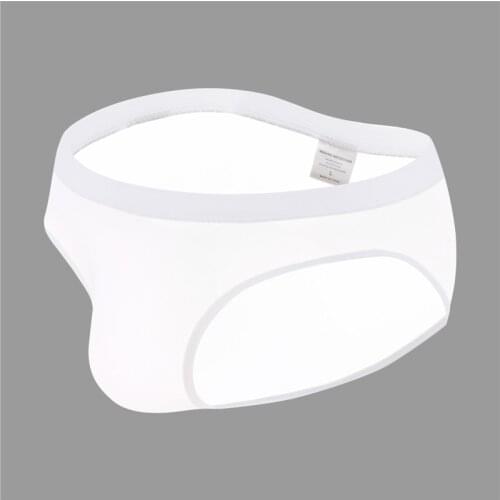 Multicolor mens panties, briefs, icy silk, interest, mens sexy pants, fashionable personality, perspective underpants