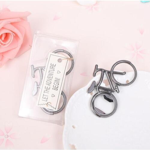 New Bottle Opener Metal Bicycle Bike Shaped Wine Openers Wedding Favor Souvenir Party Gift Present LX7646