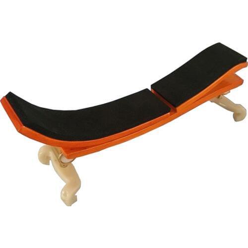 New style multiple position adjustable maple shoulder rest/pad for 1/4-4/4 violin or 14"-16.5"viola,ergonomic,easy to use and ad