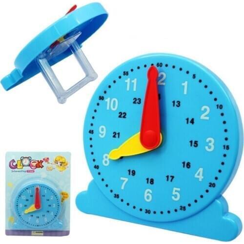 Students Math Children Teaching Clock Model Learning How To Tell Time Educational Math Mathematics Toy Clock School Supplies