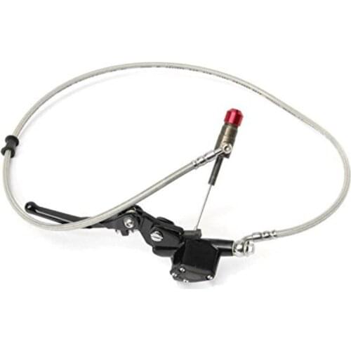 One 7/8'' Aluminum Black Handlebar Hydraulic Brake Clutch Lever Master Cylinder