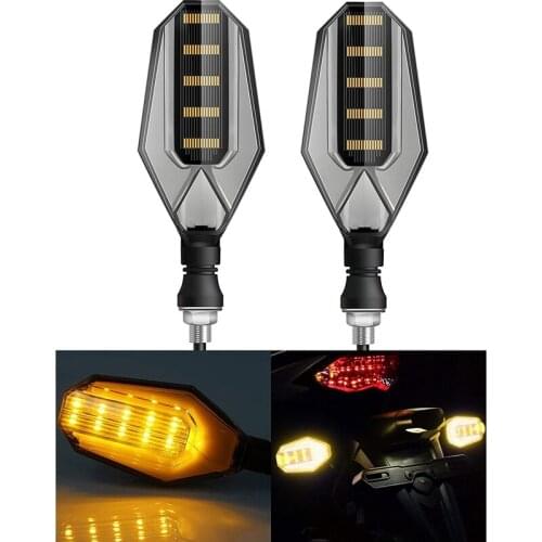 1Pair 30Leds 12V Motorbike Turn Signal Waterproof Blinkers Front Rear Indicators for Yamaha