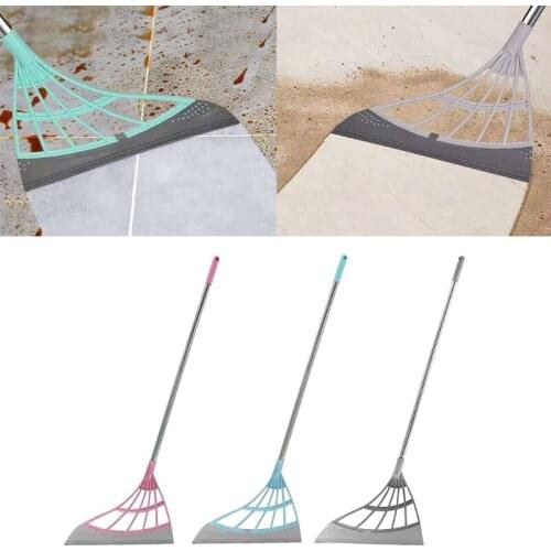Hangable Handle Design Two-in-one Broom for Kitchen Living Room Easy to Clean Strong Density PP Material Drop Shipping