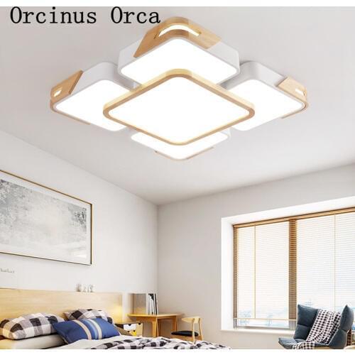 Nordic Modern Simple LED ceiling lamp Living Room Restaurant Bedroom Japanese-style Stitching Creative Sky City ceiling lamp