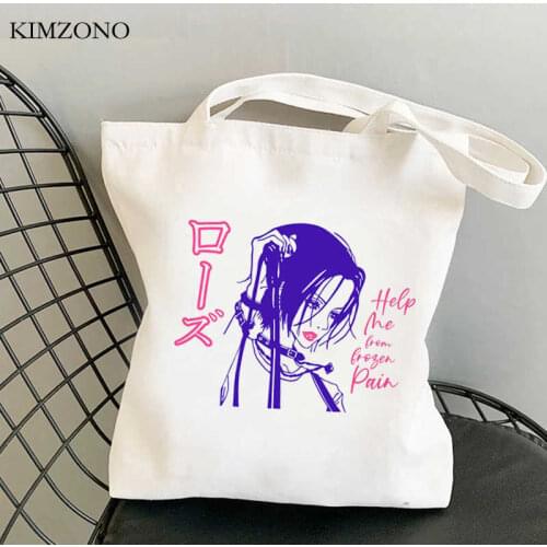 Nana Osaki shopping bag handbag canvas eco bolsas de tela recycle bag bolsa bag ecobag sacola sac tissu