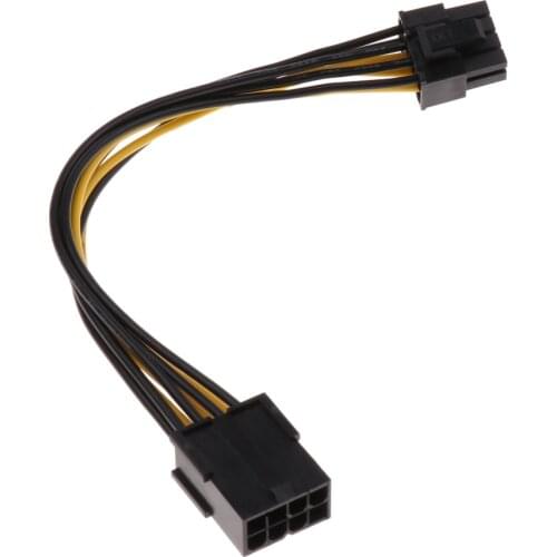 PCI-E 8 PIN Female to 8 PIN Male PCI Express Power CPU Extension Cable Wire