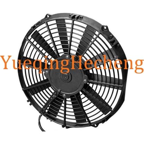 Fan 30100384 12In Pusher Straight Blades Low-Profile Fan 12V 861 cfm For Spal Alternatives