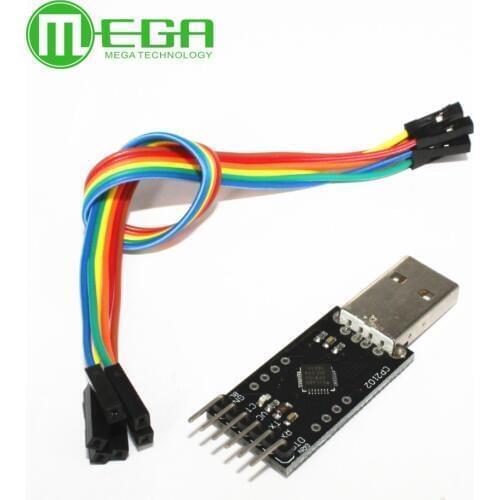 1PCS CP2102 USB 2.0 to UART TTL 6PIN Connector Module Serial Converter with Dupont line