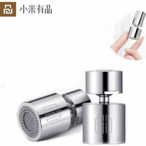 Youpin Faucet Bubbler Water Saving Filter Aerator 360-Degree Swivel Faucet Sprayer Spout Fitting Faucet Bubbler Splash-Proof