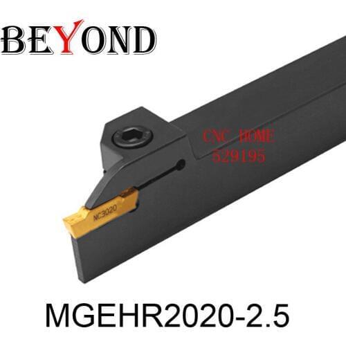 BEYOND MGEHR MGEHR2020-2.5 cnc External Grooving Lathe Tool Holder Cutter Inserts MGMN150 Boring Bar CNC accessories of Lathe