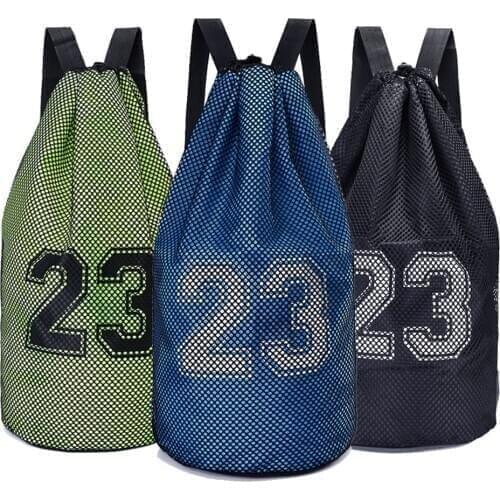 Large basketball bags For balls Soccer Drawstring Mash pack Fitness Bucket Bag Outdoor Basketball Backpack For Men J781522