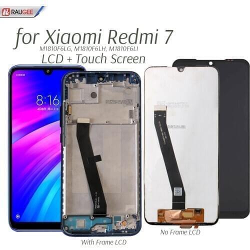 Display For Xiaomi Redmi 7 Phone LCD Screen Tested Display + Touch Screen Replacement LCD Digitizer Parts