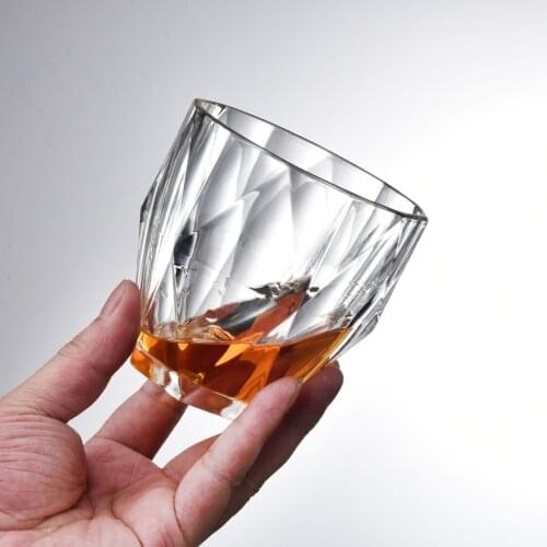 Creative gold depiction European crystal glass whisky glass spirits glass classic foreign wine glass beer glass brandy glass