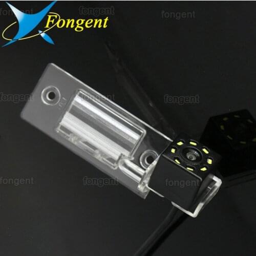 For Skoda Fabia Mk2 (5J) 2007 2008 2009 2010 2011 2012 2013 2014 Car Rear View Camera Bracket License Plate Mount Reverse camera