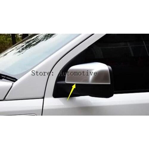 Matt style ! ABS Side Door Rearview Mirror Cover Trim For Land Rover Freelander 2 LR2 2013 2014 2015