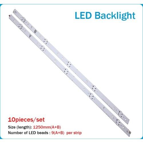 100% New 20 pieces/setLED strips for SONY 60 TV KD-60X690E S600DUC-1 17Y 60UHD A REV02 5LED 170209 17Y 60UHD B REV02 5LED 170309