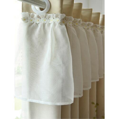 2019 New Arrival Real Curtains For Bedroom Living Room Lace Window Elegent For Children Tulle Embroidery Decoration