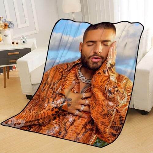 New Arrival Maluma Blankets Printing Soft Blanket Throw On Home/Sofa/Bedding Portable Adult Travel Cover Blanket