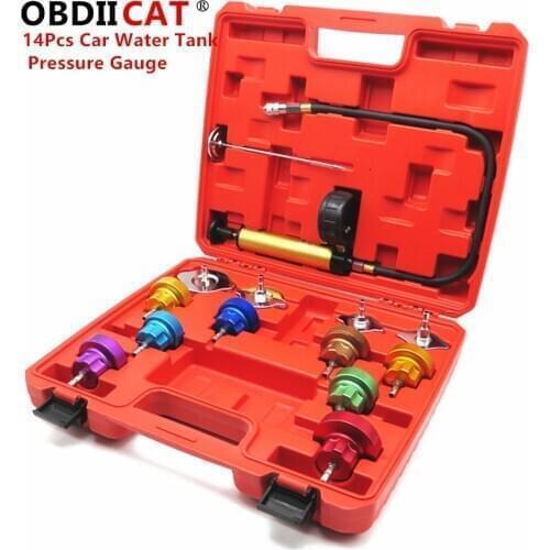 OBDIICAT New Car Water Pressure Tank Kit 14 pcs For Vehicle