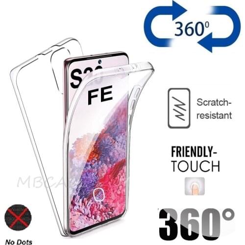360 Full Cover Silicone Case for Samsung S20 FE S21 Ultra M51 M11 M21 M31s M30S S10 Note 10 Lite S9 S8 Plus Note 20 Ultra Coque