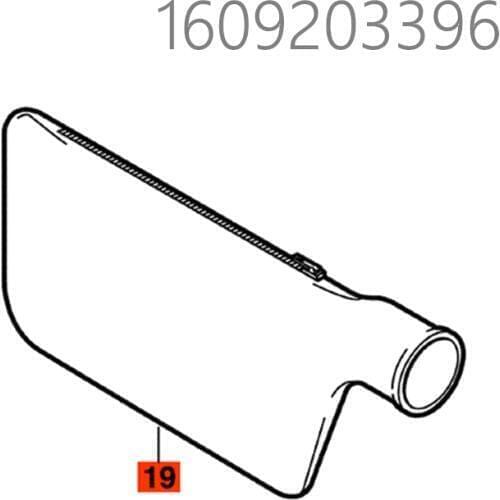 Dust Bag BLACK For BOSCH GBL550 1609203396 Manual blower Power Tool Accessories Electric tools part