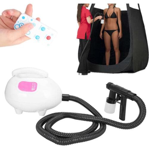 Sunless Tan Spray Machine Household Professional Electric Spray Tan Airbrush Machine Salon SPA Beauty Tanning Sprayer Air Brush