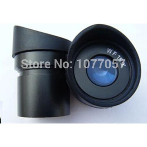 Best Wide field WF15x -15mm Eyepiece Stereo Microscopes 30mm Dia Eyepiece Microscope Accessories