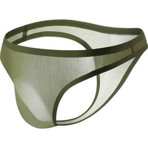 Sexy Thong Men Underwear Lingerie Mini Bikini G string Briefs Ultra Thin Mens Underwear Jockstrap Sexy Gay Penis Pouch Slips New