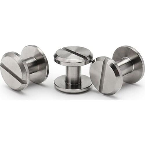 TC4 Titanium Waist Belt Screw Waist Belt Buckle Fixed Screw DIY Outdoor Tool Titanium Alloy Pin Buckle