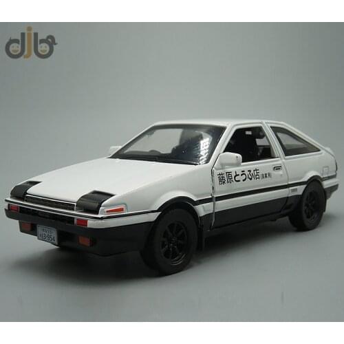 1:32 Diecast Car Model Toy F-Toyota AE86 Pull Back With Sound & Light