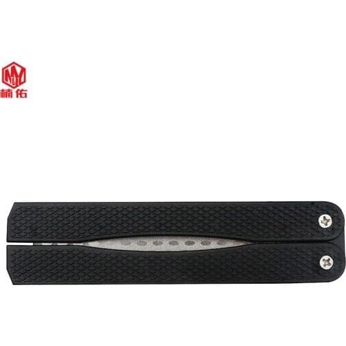 1PC Outdoor Double-sided Sharpener Portable EDC Knife Sharpener Kitchen Sharpener Folding Knife Sharpener