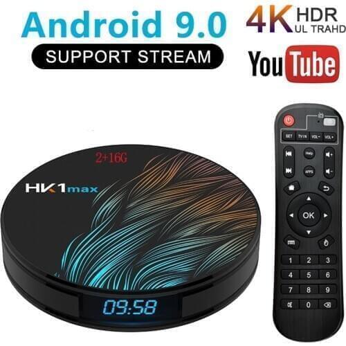Android 9.0 HK1 MAX Mini 2g 16g TV Box Quad Core 2.4G/5G Wifi BT 4.0 DDR3 Netflix 4K HDR internet Media Player Hk1max Netherland