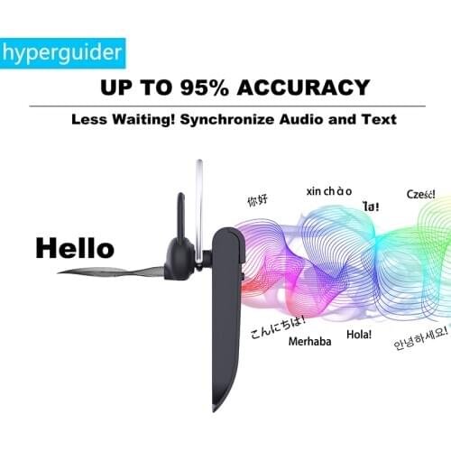 For Dropshipping Wholesale 2020 Peiko Translate Earphone Wireless Business Earbuds 32+ Languages Bluetooth Translator Headset