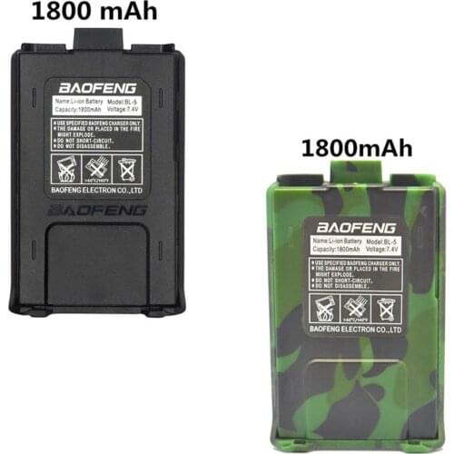 BL-5 Baofeng UV-5R Battery 3800mAh Battery Charger Cable USB Cable for BF-F8 UV5R UV-5RE UV-5RA 5RB 5RL Walkie Talkie F8+ F8HP