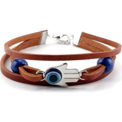 The Last of Us Ellie Bracelet Game Jewelry Blue Beads Multilayer Bracelet for Women Cosplay Ornaments